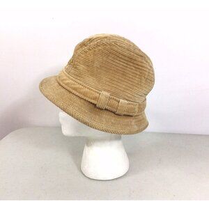 Wallachs Corduroy Bucket Hat Womens Small